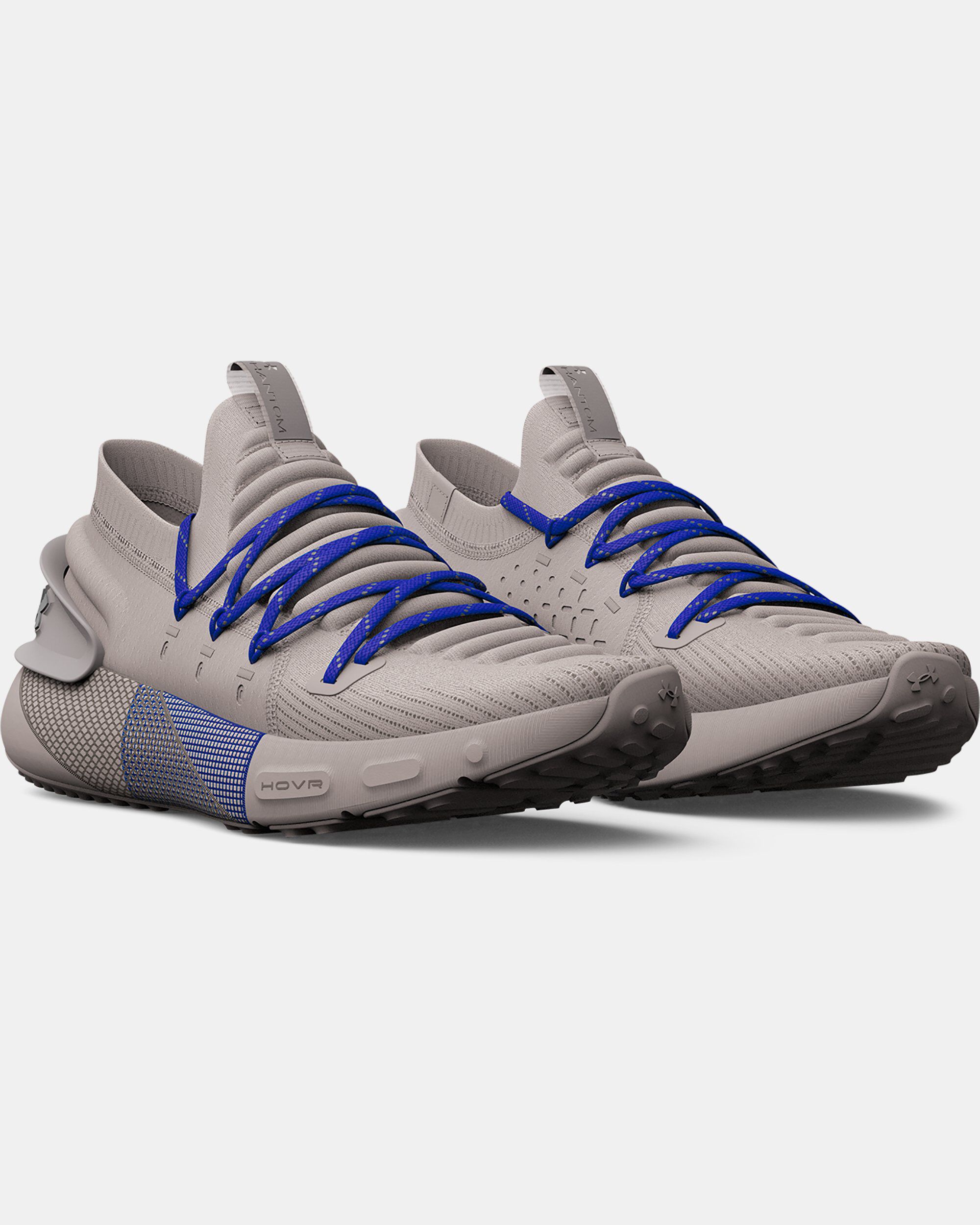 Under Armour Men s UA HOVR Phantom 3 Reflect Running Shoes Grey