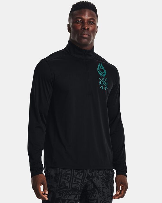 Men's UA Destroy All Miles ½ Zip image number 0