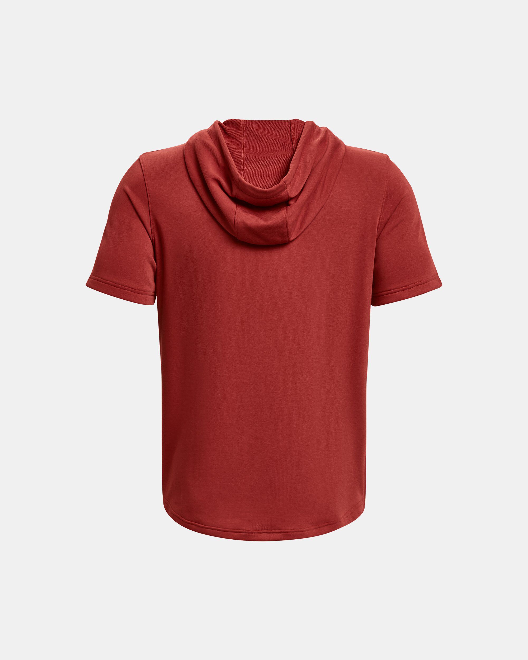 Buy Men s Project Rock Terry Short Sleeve Hoodie Red in Dubai UAE Under Armour