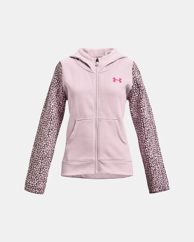 Girls' UA Rival Fleece Full-Zip