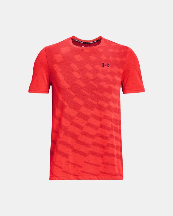 Men's UA Seamless Radial Short Sleeve image number 4