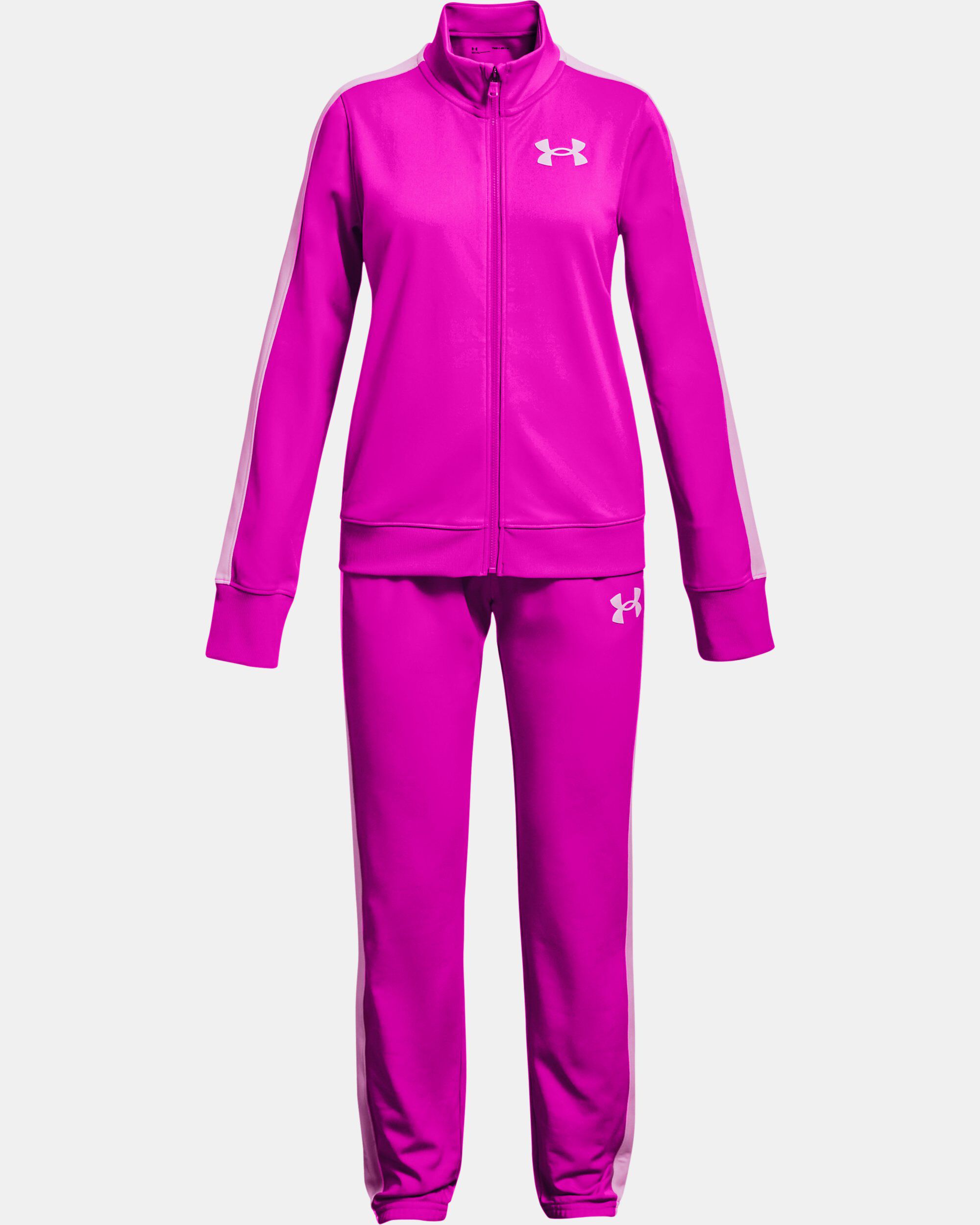 Under Armour Girls UA Knit Track Suit Pink in Dubai UAE