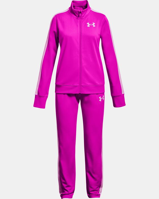 Girls' UA Knit Tracksuit image number 0