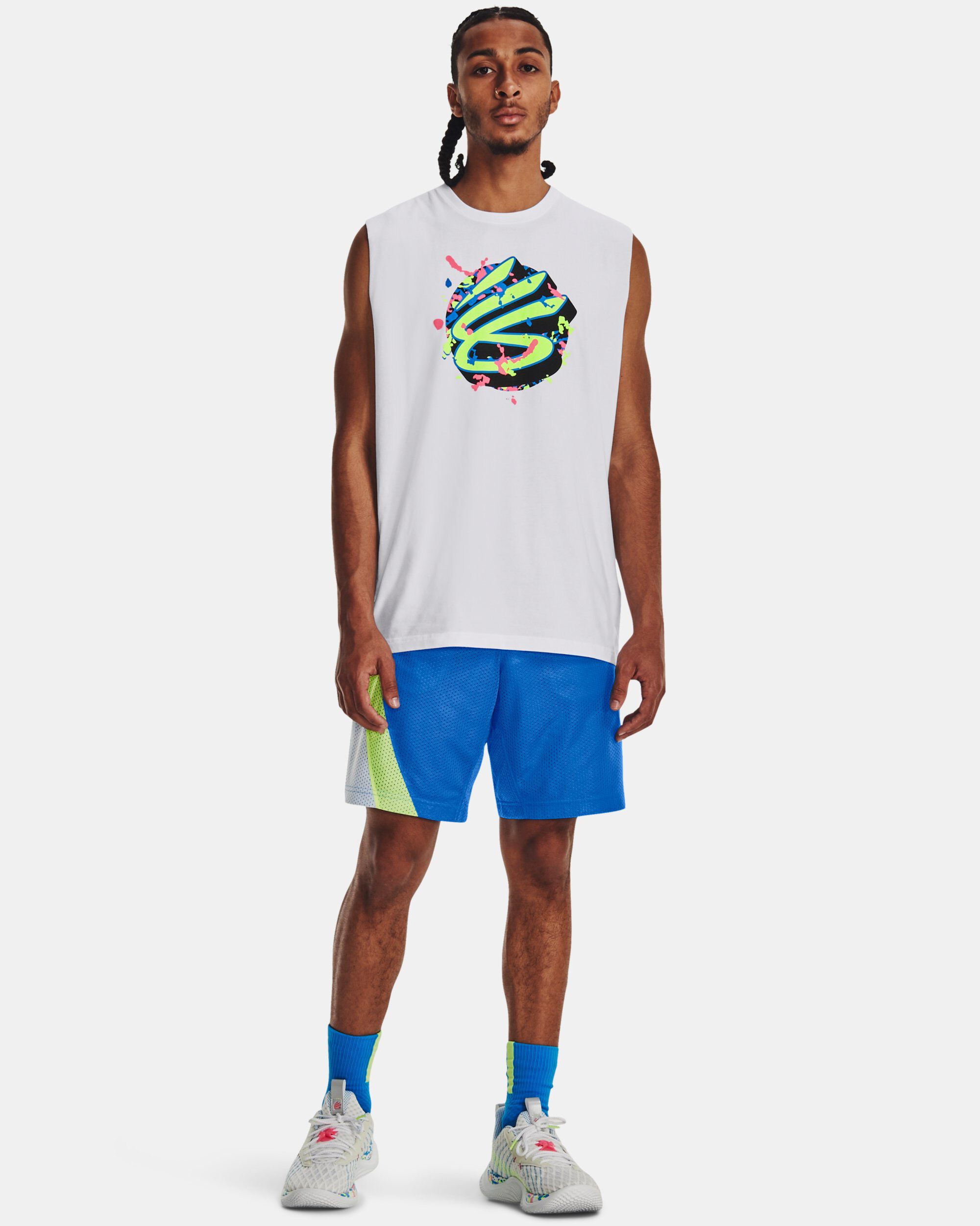 Basketball on sale sleeveless undershirt
