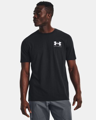 Men's UA ABC Camo Fill Wordmark Short Sleeve