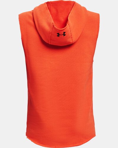 Boys' Project Rock Terry Sleeveless Hoodie