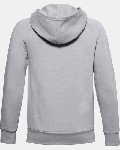 Boys' UA Rival Fleece Full Zip Hoodie