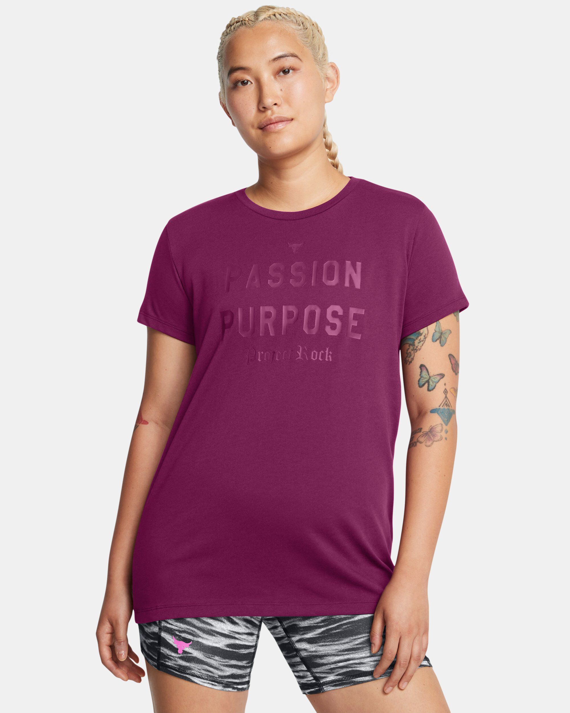 Shop Under Armour Project Rock Heavyweight Passion Women's Short