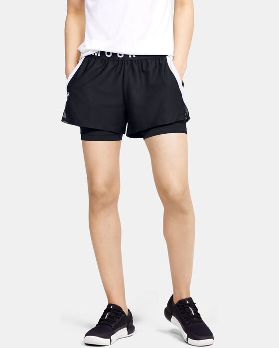 Women's UA Play Up 2-in-1 Shorts image number 0