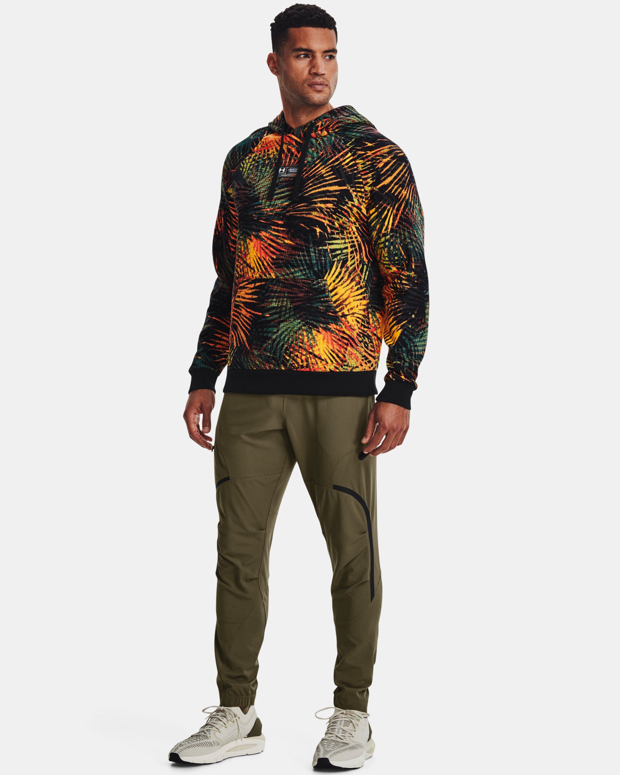 Men s UA Rival Fleece Sport Palm Hoodie
