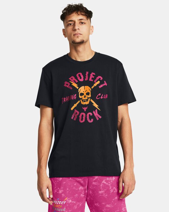 Men's Project Rock TC Heavyweight Graphic Short Sleeve image number 0