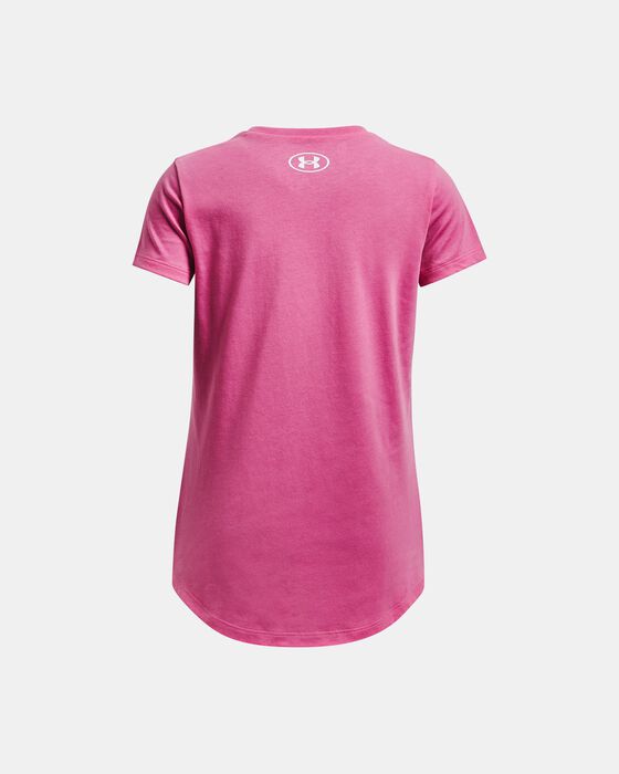 Girls' UA Sportstyle Graphic Short Sleeve image number 1