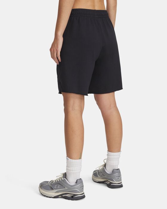 Women's UA Icon Terry Long Shorts image number 1