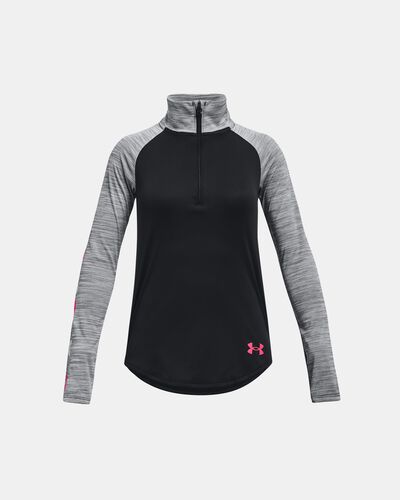 Girls' UATech™ Graphic ½ Zip
