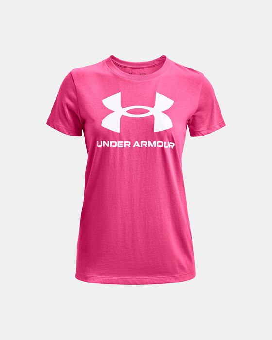 Women's UA Sportstyle Graphic Short Sleeve image number 4