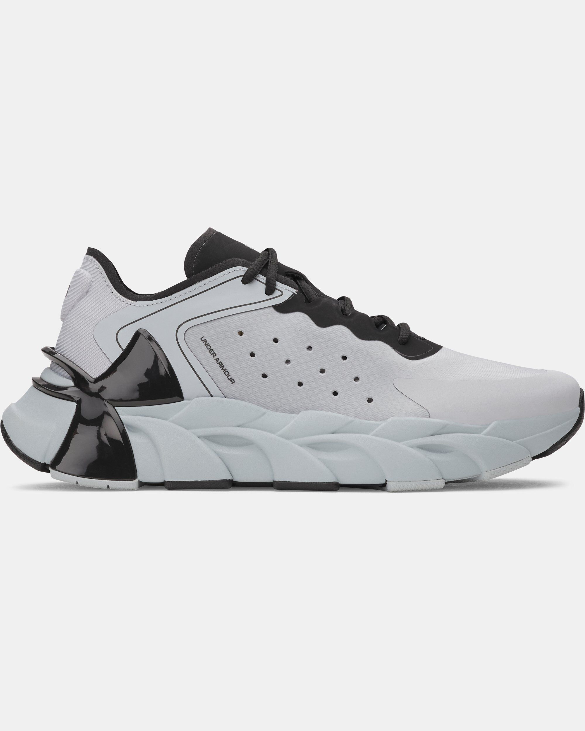Shop Under Armour UA Halo Trainer Unisex Training Shoes Grey in