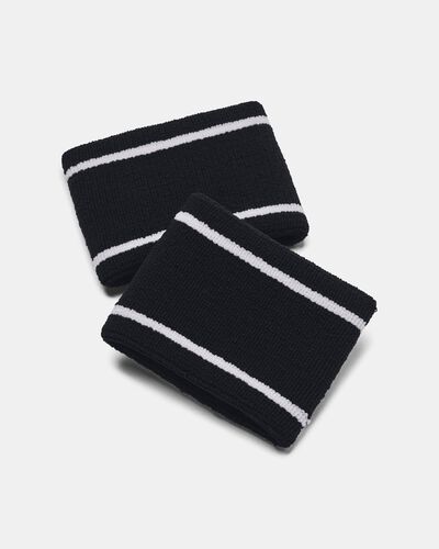 Unisex UA Striped Performance Terry 2-Pack Wristbands
