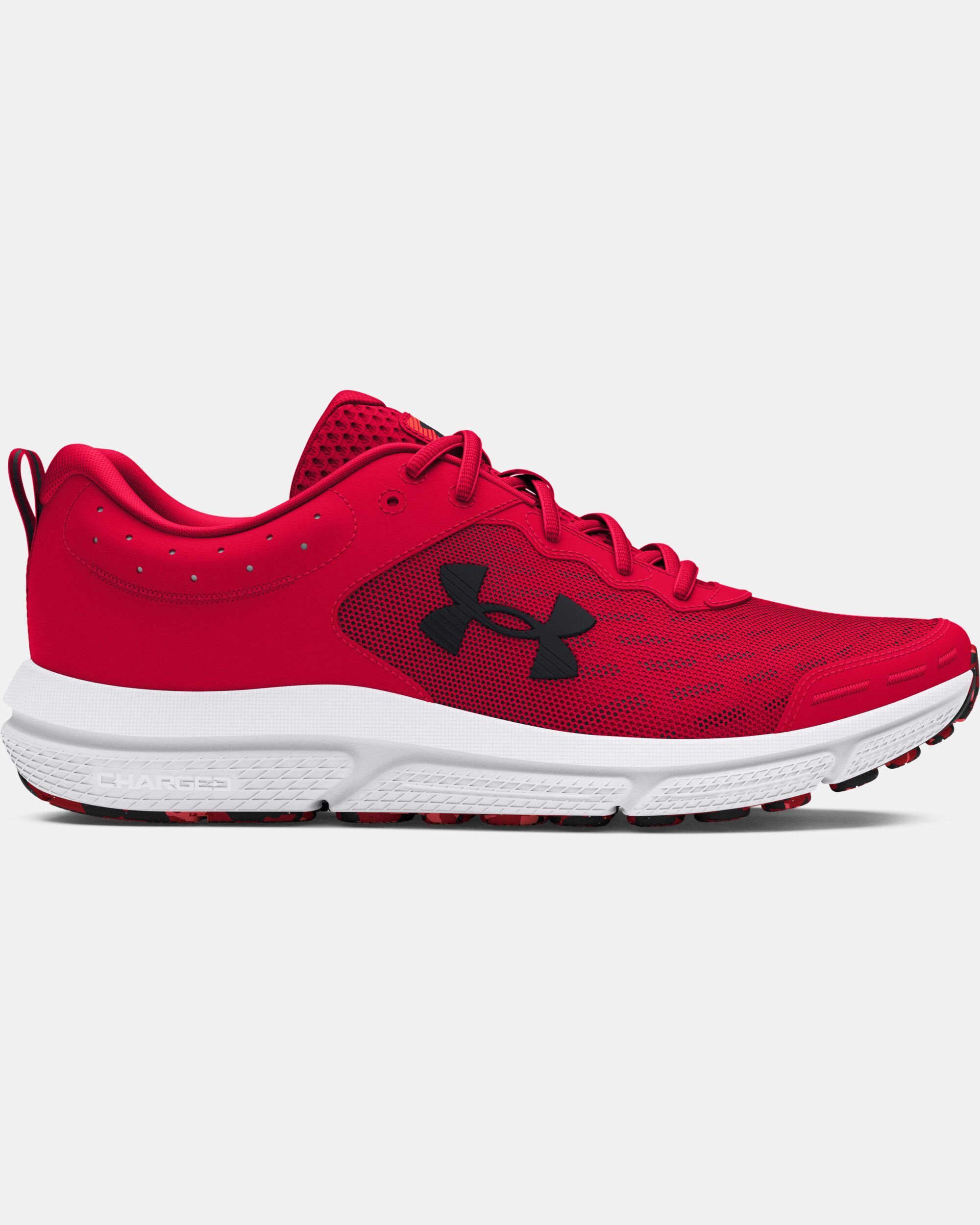 Buy Men s UA Charged Assert 10 Running Shoes Red in Dubai UAE Under Armour