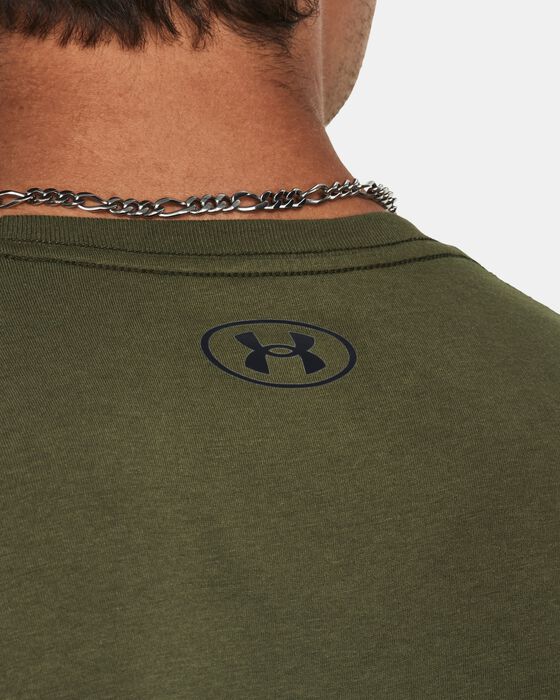 Men's UA Branded Gel Stack Short Sleeve image number 3