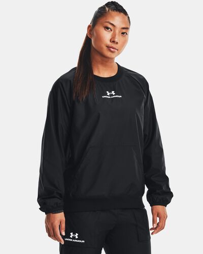 Women's UA RUSH™ Woven Crew
