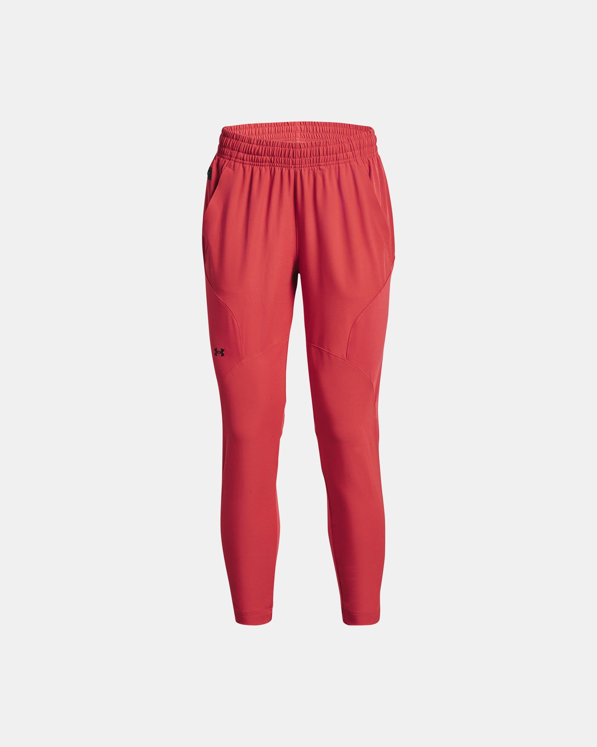 Under armour storm 2025 pants red women