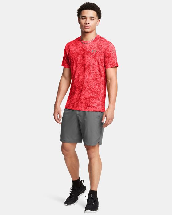 Men's UA Vanish Elite Vent Printed Short Sleeve image number 2