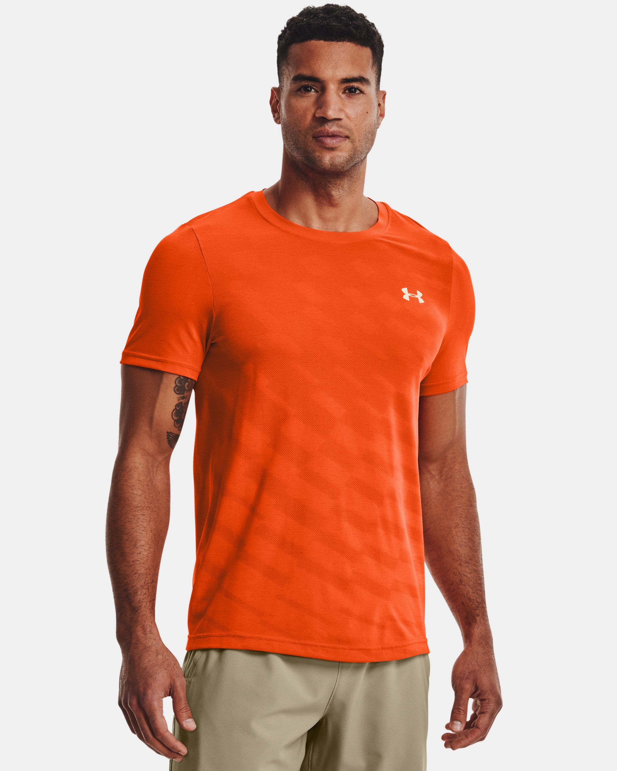 Orange under shop armour shirt