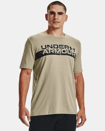 Men's UA Camo Chest Stripe Short Sleeve