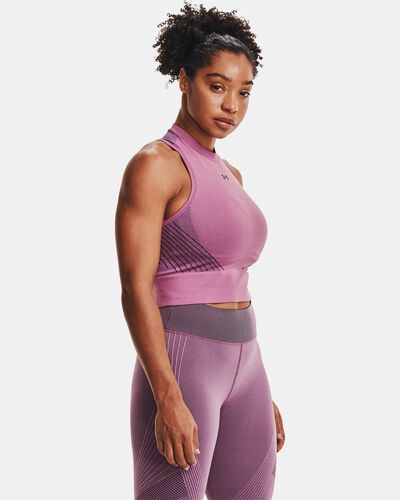 Women's UA RUSH™ Seamless Crop Top