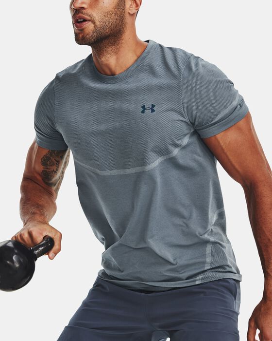 Men's UA RUSH™ Seamless Legacy Short Sleeve image number 0