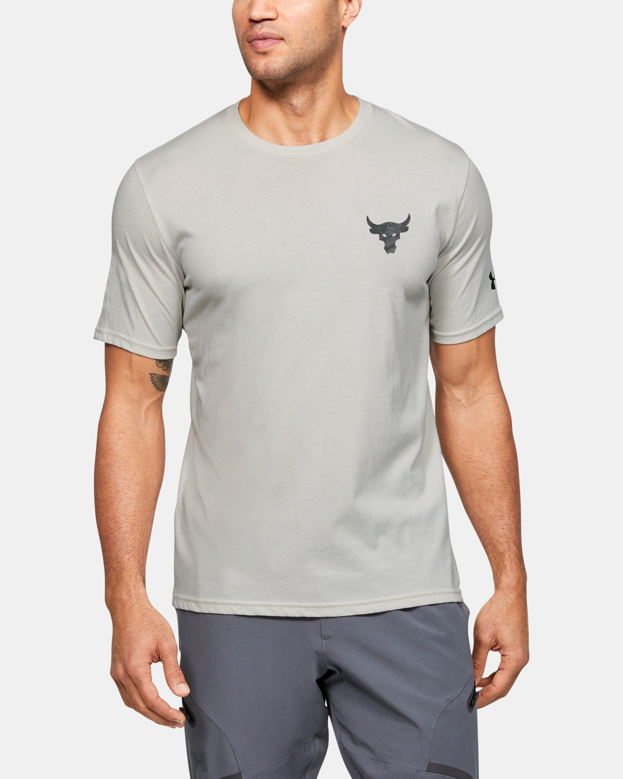 men's project rock snake short sleeve