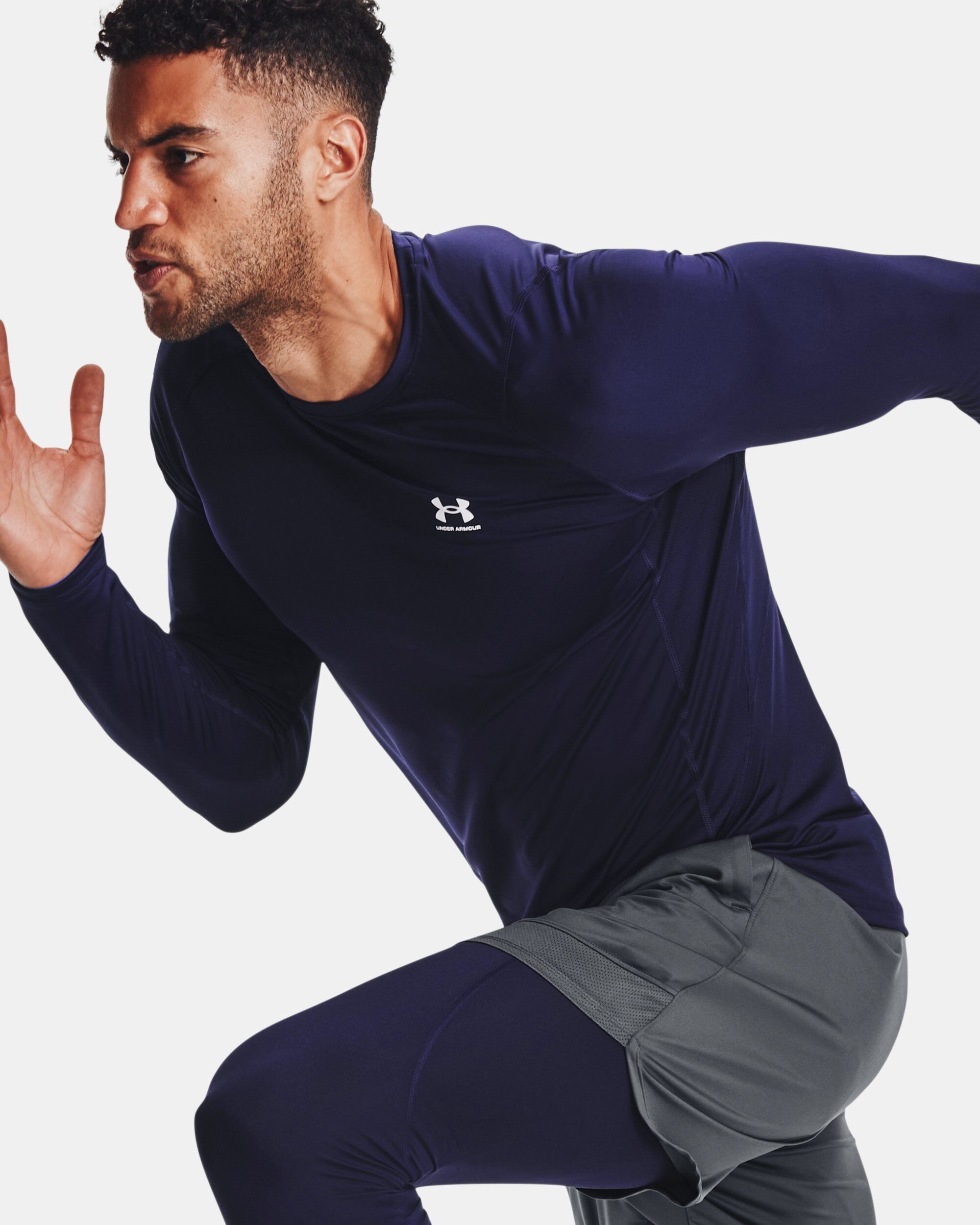 Under armour men's coldgear hot sale crew