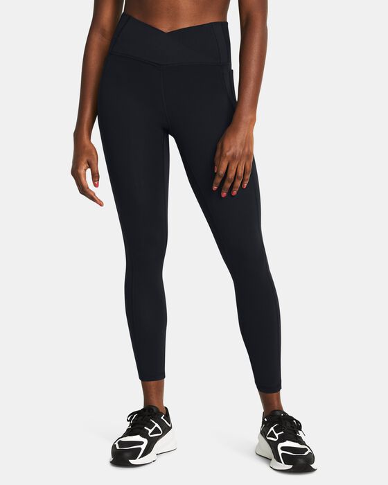 Women's UA Meridian Crossover Ankle Leggings image number 0