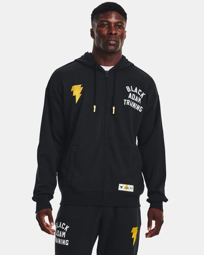Men's Project Rock Rival Fleece Black Adam Full-Zip