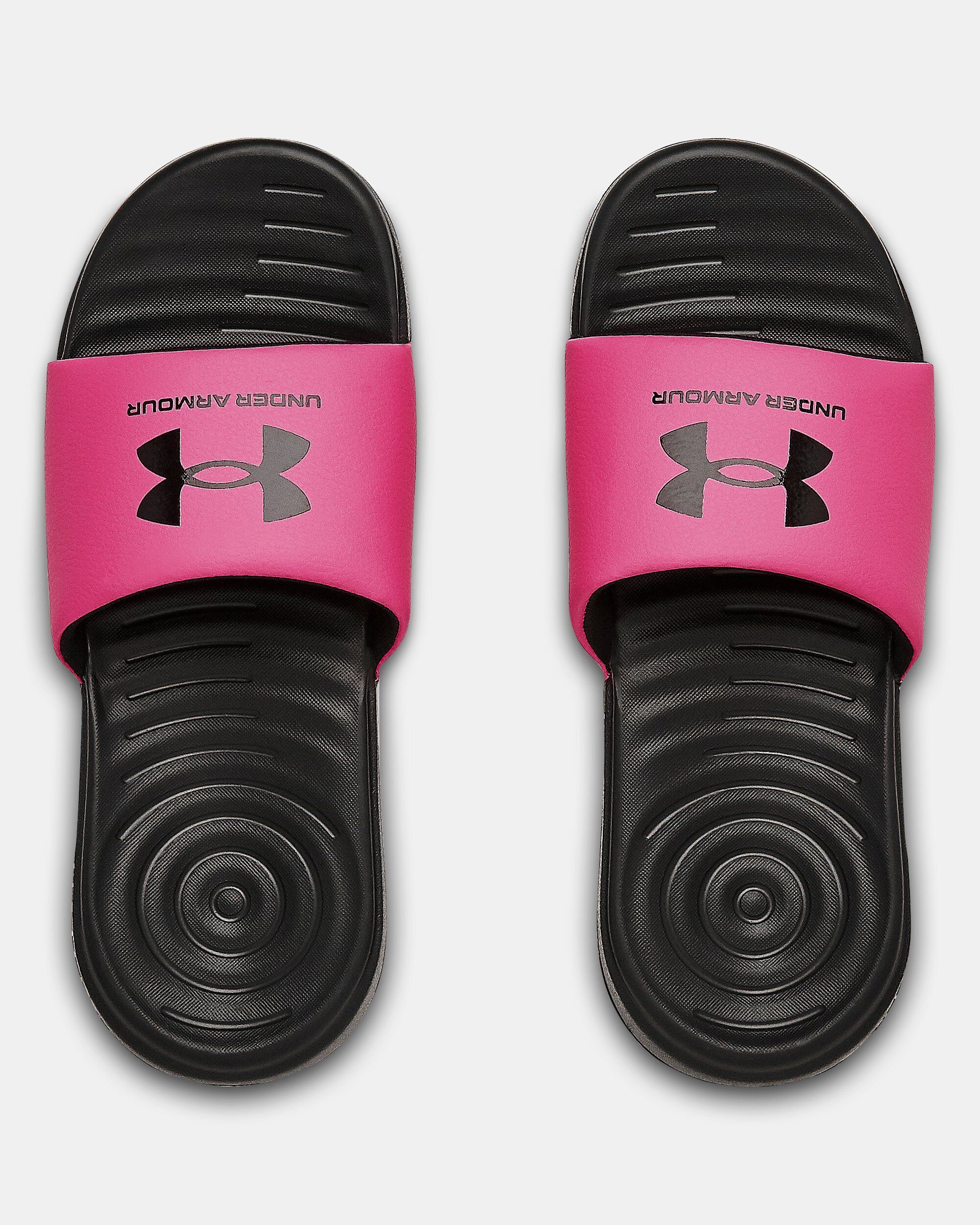 Under armour slides for on sale girls