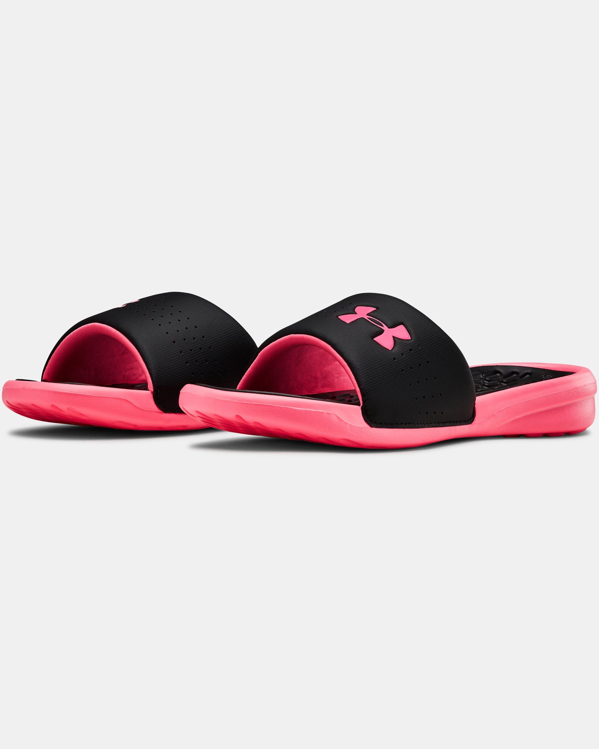 Under armour playmaker slides womens sale