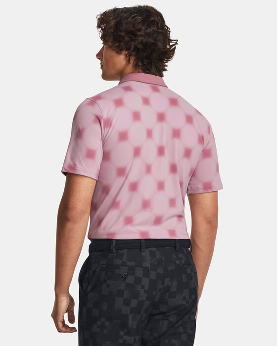 Men's Curry Printed Polo image number 1