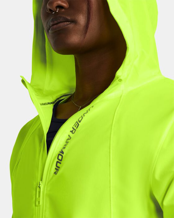 Women's UA OutRun The Storm Jacket image number 3