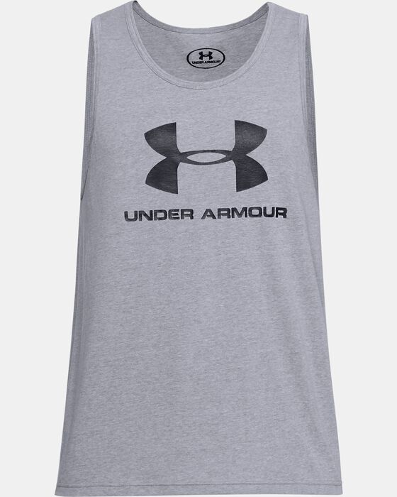 Men's UA Sportstyle Logo Tank image number 5