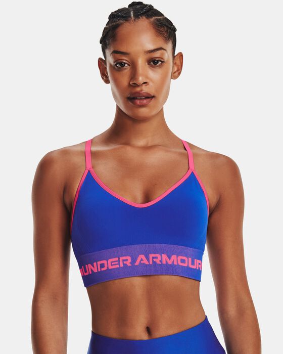 Women's UA Seamless Low Long Sports Bra image number 0