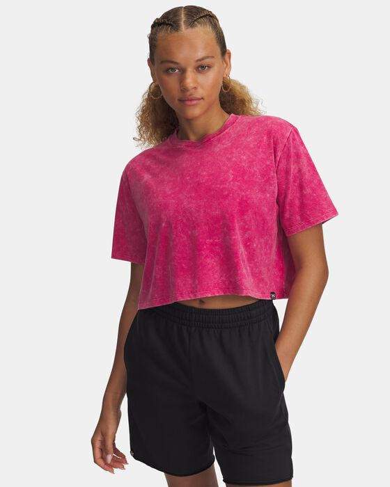 Women's UA Rival Wash Short Sleeve image number 0