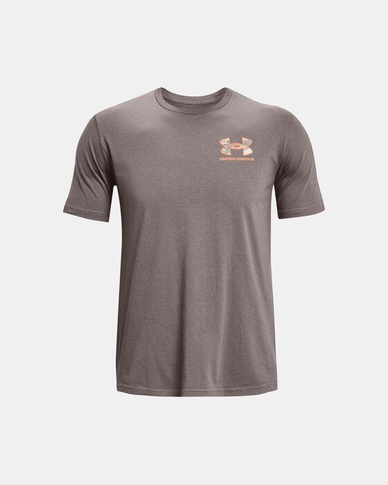 Men's UA ABC Camo Fill Wordmark Short Sleeve image number 4