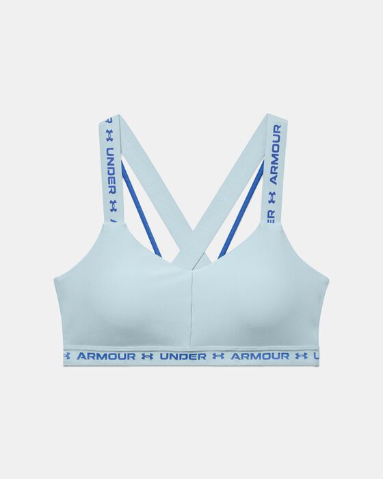 Women's UA Crossback Low Sports Bra image number 8