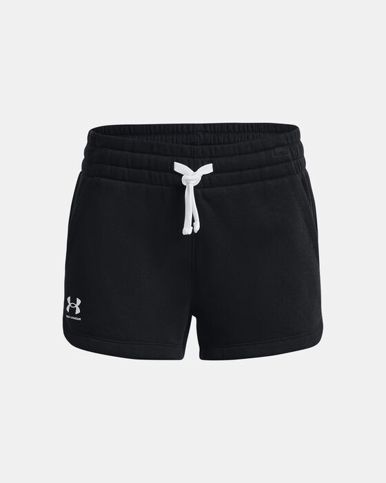 Girls' UA Rival Fleece Shorts image number 0