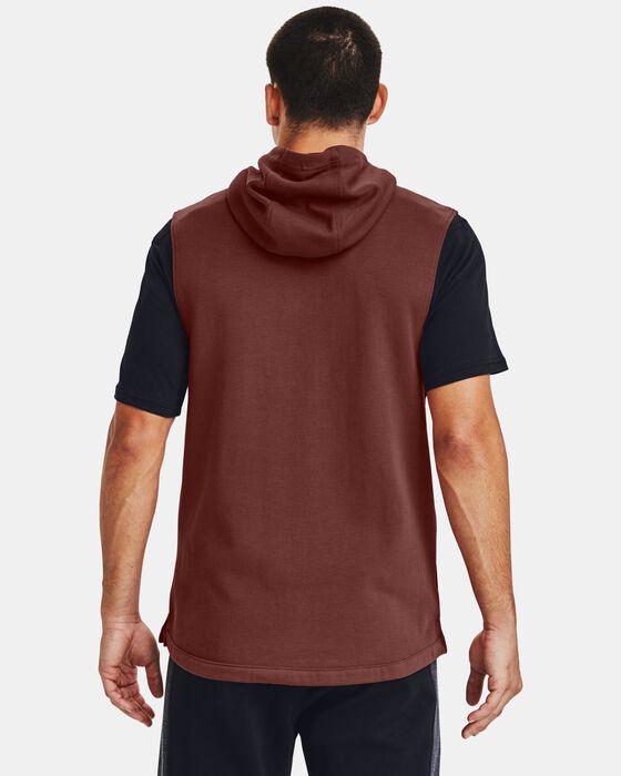 Men's UA Double Knit Sleeveless Hoodie image number 1