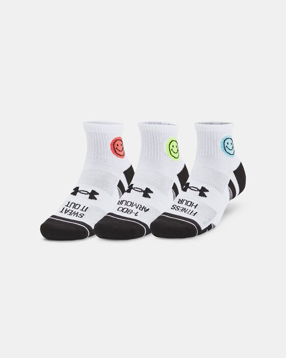 Unisex UA Performance Tech 3-Pack Quarter Socks image number 0