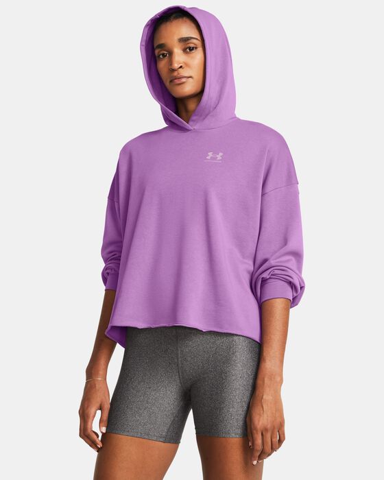 Women's UA Rival Terry Oversized Hoodie image number 0