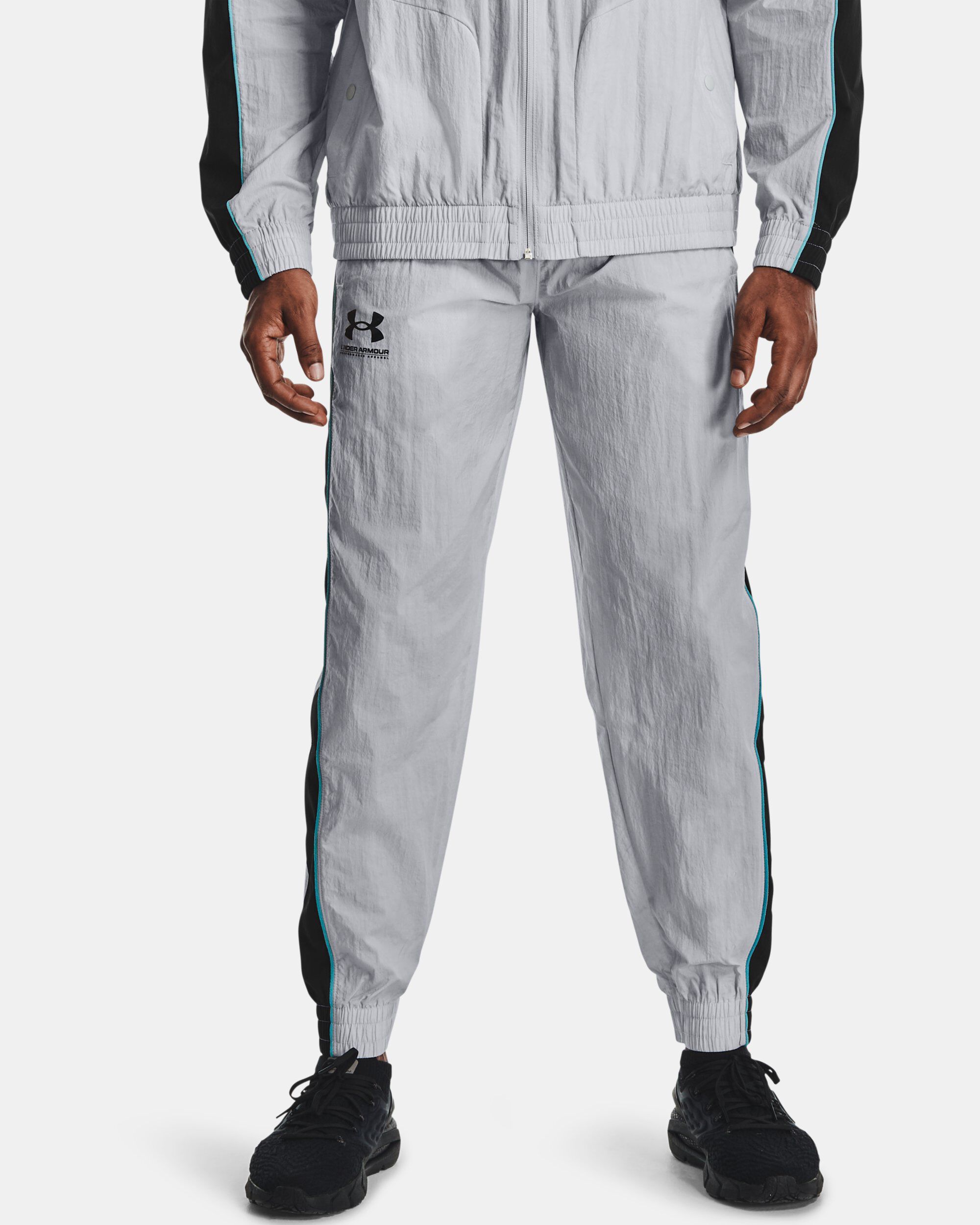 Buy Men s UA Woven Track Pants Grey in Dubai UAE Under Armour