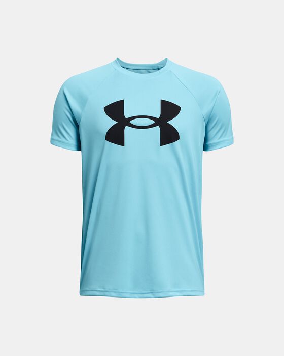 Boys' UA Tech™ Big Logo Short Sleeve image number 0