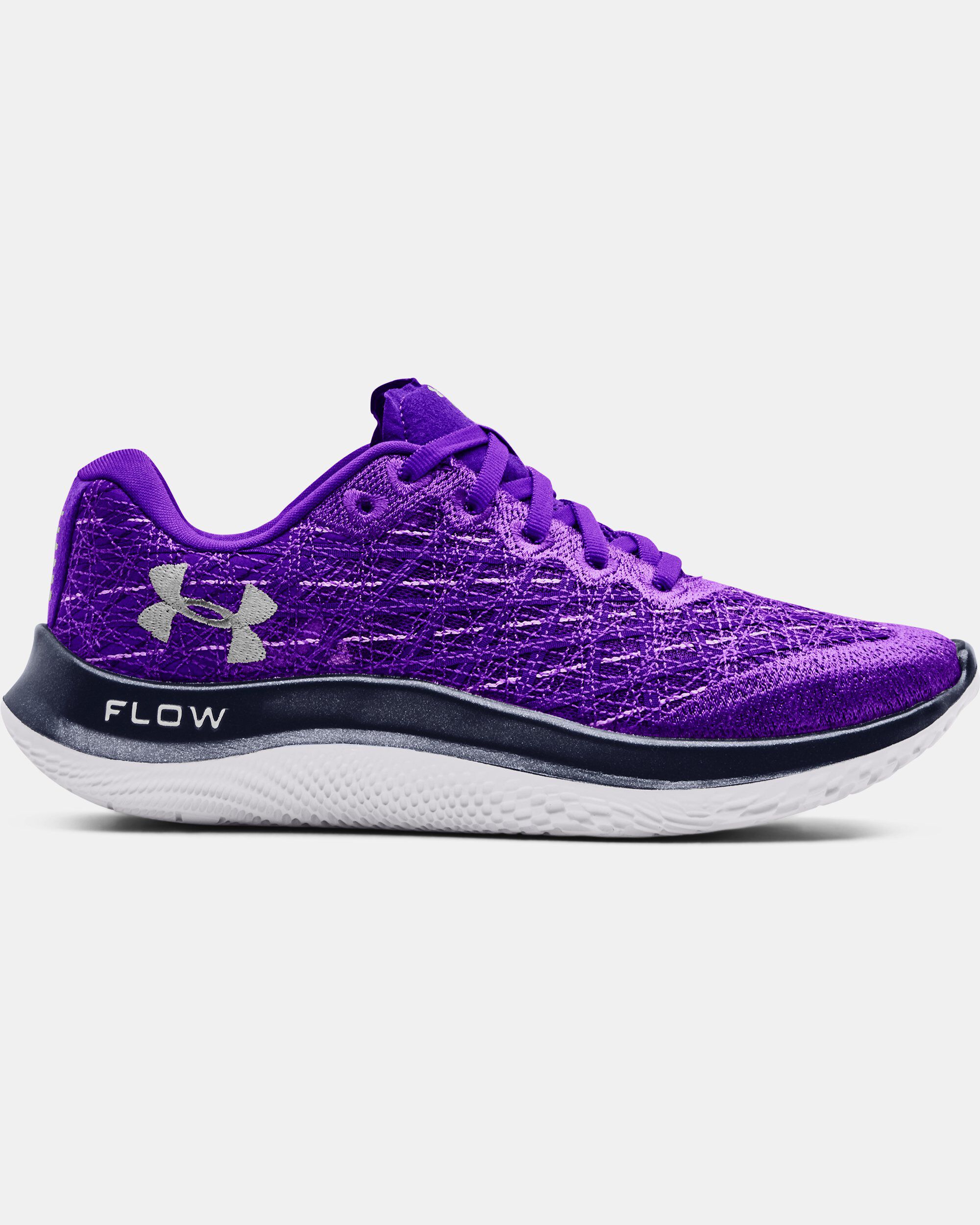 Purple under armor shoes discount